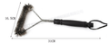 Stainless Steel BBQ Grill Cleaning Brush - 1pc Tool