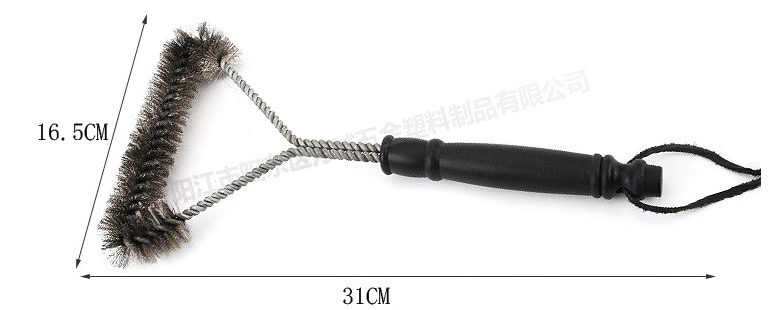 Stainless Steel BBQ Grill Cleaning Brush - 1pc Tool
